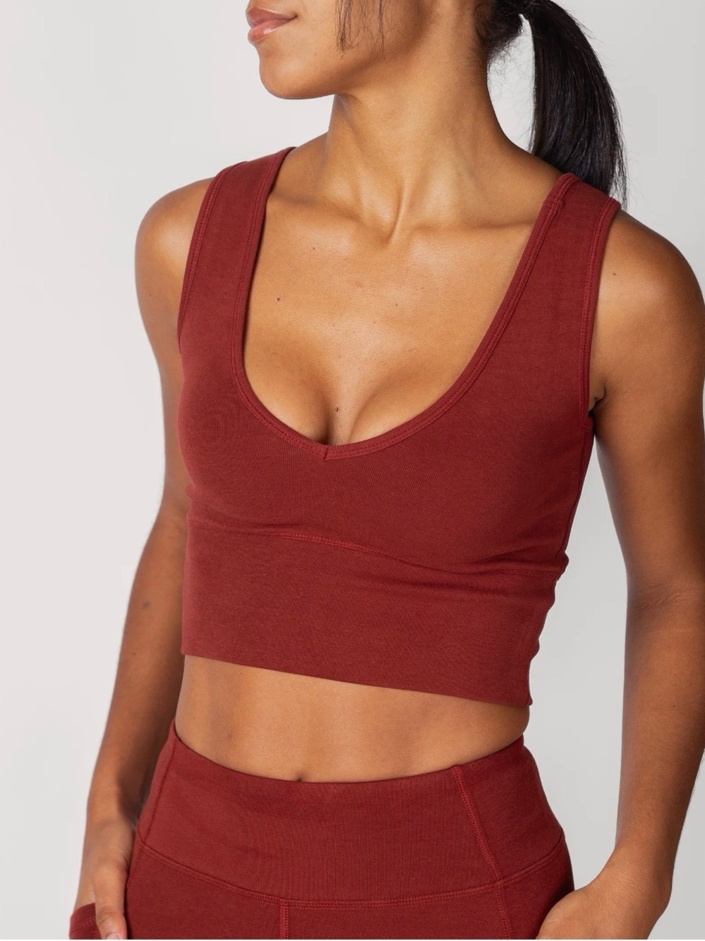 Happy Earth PlantTec™ Organic Reversible Crop Tank